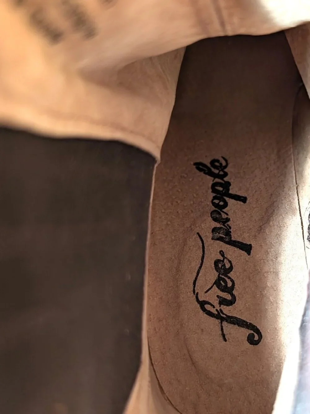 NWOT Free People | James Chelsea Boot Almond Tan Leather | Size US 11 (EU 41)